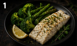 Tortilla de claras y verduras